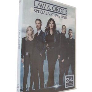 Law & Order SVU Special Victims Unit Season 24 DVD Brand New